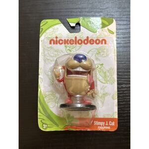Stimpy J.Cat 3" Figurine Nickelodeon Ren Stimpy Collectible Figure free shipping